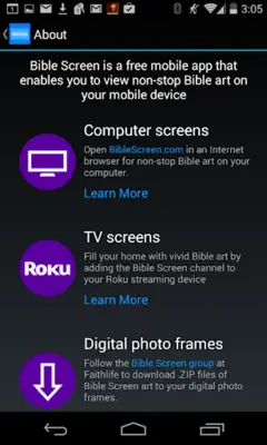 Bible Screen android App screenshot 10