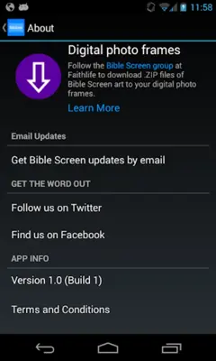 Bible Screen android App screenshot 12