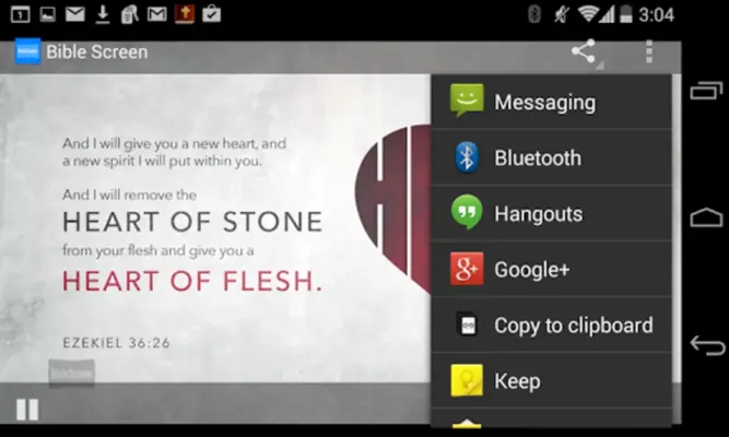 Bible Screen android App screenshot 13