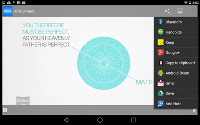 Bible Screen android App screenshot 6