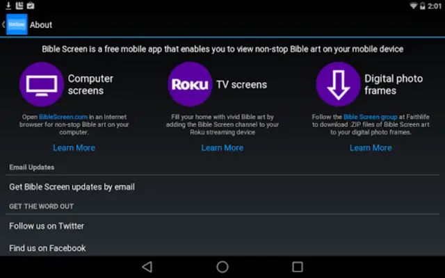 Bible Screen android App screenshot 7